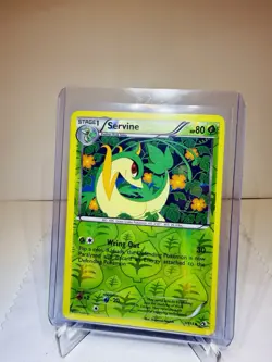 Pokemon TCG Servine 7/113 BW Legendary Treasures Reverse Holo Card 2013! 🔥👀🔥 - Image 1