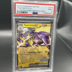 Toxtricity ex - 215 (Illustration Contest 2024) S&V Promo Card Mint 9! - Image 1
