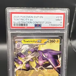 Toxtricity ex - 215 (Illustration Contest 2024) S&V Promo Card Mint 9! - Image 3