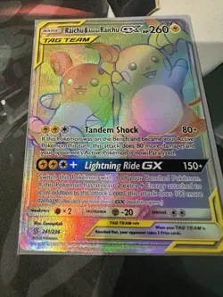Pokemon TCG Promo & Rainbow Card Lot (7)! Raichu, Misty’s Tears, Mew, Ninetails! - Image 2