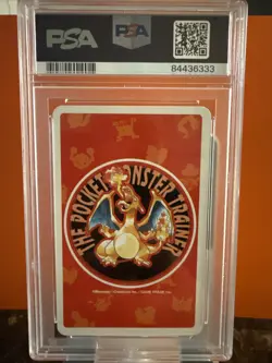 PSA 10 DRAGONAIR #148 10 OF SPADES 1996 POKEMON RED JAPANESE PLAYING CARDS - Image 2