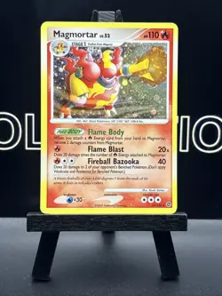 Magmortar 31/132 Cosmos Holo Secret Wonders Theme Deck Pokemon Card - Image 2