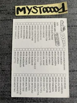 Carte Pokemon Dunkin Boomer #81 Magneti 2000 Nintendo OCCASION - Image 2