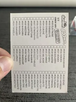 Carte Pokemon Dunkin Boomer #81 Magneti 2000 Nintendo OCCASION - Image 3