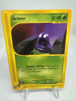 Pokemon Card - Grimer Aquapolis 79/147 Non Holo - Image 1