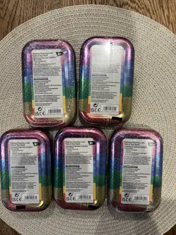 X5 Pokemon TCG Mega Evolution - Ascended Heroes Mini Tin Cards Sealed New UK - Image 2