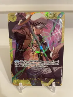 One Piece CCG Trafalgar Law Royal Blood Foil Card OP10-119 NM Japanese - Image 1