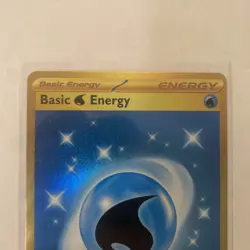 Basic Water Energy 279/193- Gold Hyper Rare Card- Pokemon- Paldea Evolved - Image 4
