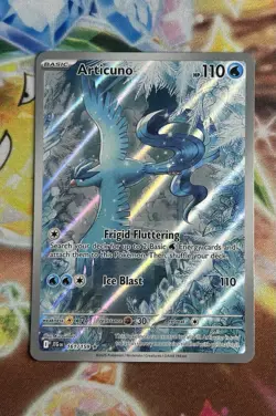 Pokemon Journey Together Articuno Illustration Card 161/159 Near Mint Condition - Image 1