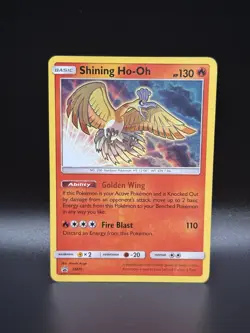 Shining Ho-oh - SM70 - Black Star Promo, Shining Legends - Pokemon Card - LP - Image 1