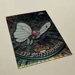 Butterfree #12 - 2000 Topps Chrome Holo Foil Pokemon Card - Series 2 - LP - Image 2