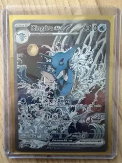 Kingdra ex 131 Sv: Scarlet & Violet Promo Full Art Holo Stage 2 Pokemon Card - Image 1