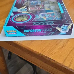 Pokemon Vaporeon VMAX Premium Collection Kit 6 Booster Packs 3 Promo Cards 2021 - Image 2