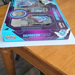 Pokemon Vaporeon VMAX Premium Collection Kit 6 Booster Packs 3 Promo Cards 2021 - Image 3