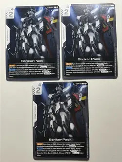 Gundam Card Game Striker Pack ST04-012 C [SET OF 3] NM - Image 1