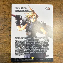 Magic: The Gathering Cloud Strife Showcase Mythic Creature Red FFVII 42 - Image 1