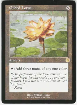 Gilded Lotus R The Brothers' War: Retro Frame Artifacts 17 LP - Image 1