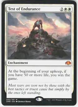 Test of Endurance M Dominaria Remastered 32 LP Normal - Image 1
