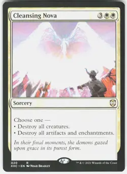 Cleansing Nova R Commander: Kaldheim 20 NM - Image 1