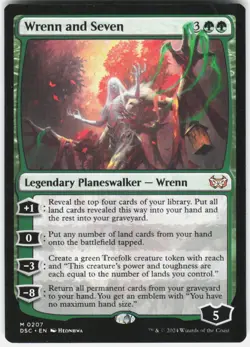 Wrenn and Seven M Commander: Duskmourn: House of Horror 207 NM - Image 1