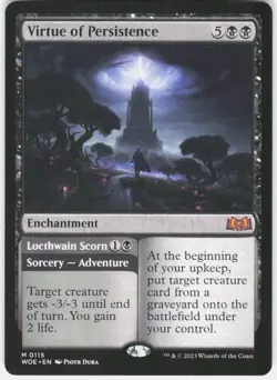 Virtue of Persistence M Wilds of Eldraine 115 NM - Image 1