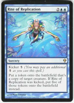 Rite of Replication R Zendikar 61 LP - Image 1