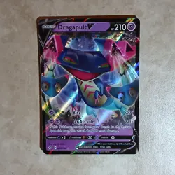 Pokemon TCG Dragapult V Full Art Rebel Clash 92/192 LP - Excellent - Image 1