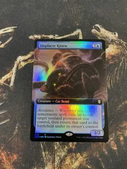 Displacer Kitten (Extended Art Foil) Commander Legends: Battle for Baldur's Gate - Image 1