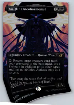 Xu-Ifit, Osteoharmonist (Borderless) Edge of Eternities Foil - Image 1