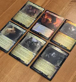 MTG LotR NM Foil Showcase Scrolls Lot, Lord Rings LTR Surge Foil, Rares/Mythic - Image 4