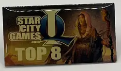 VTG Star City Games SCG Invitational Qualifier IQ Top 8 Playmat Lapel Pin - Image 2