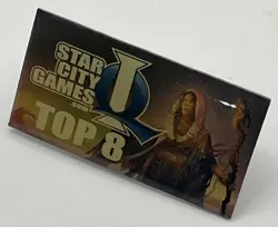 VTG Star City Games SCG Invitational Qualifier IQ Top 8 Playmat Lapel Pin - Image 4
