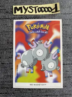 Carte Pokemon Dunkin Boomer #82 Magneton 2000 Nintendo OCCASION - Image 1