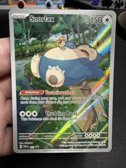 2023 POKEMON SVP EN-SV BLACK STAR PROMO 151 ELITE TRAINER BOX #051 SNORLAX - Image 1