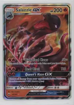 Salazzle GX Pokemon Sun & Moon Burning Shadows #25 - Image 1