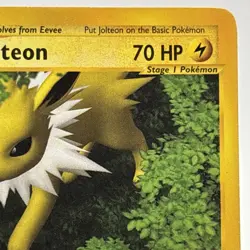 Pokemon Card - Jolteon Skyridge Rare 13/144 Non Holo - Image 3