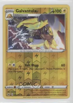 Galvantula Reverse Foil Pokemon Sword & Shield #071 - Image 1