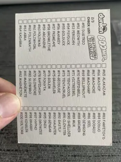 Carte Pokemon Dunkin Boomer #83 Canarticho 2000 Nintendo OCCASION - Image 3