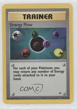 Energy Flow Pokemon Gym Heroes #122 2000 - Image 1