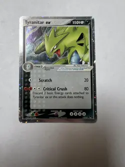 Tyranitar ex (Holo) 017/017 Pokemon POP Series 1 Holo LP - Image 1