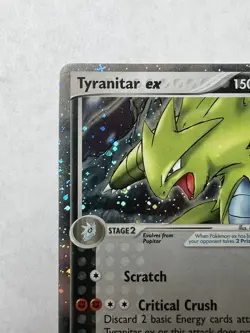 Tyranitar ex (Holo) 017/017 Pokemon POP Series 1 Holo LP - Image 3