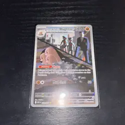Team Rocket's Dugtrio 239/217 Pokemon TCG Ascended Heroes Illustration Rare - Image 1