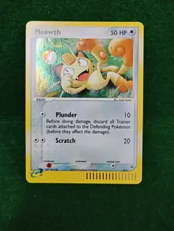 MEOWTH 013 Nintendo PROMO HOLO 50 HP Basic Plunder Scratch McDONALDS POKEMON - Image 2