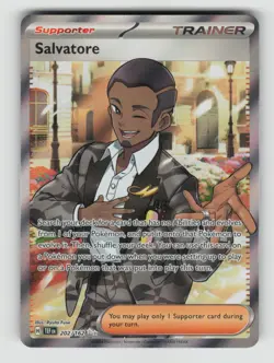 Pokemon - Salvatore - 202/162 SV05: Temporal Forces - Ultra Rare - NM - Image 1