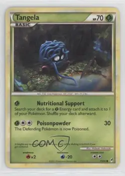 Tangela Pokemon HeartGold & SoulSilver Call of Legends #72 - Image 1