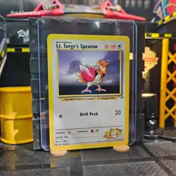 Lt. Surge's Spearow Gym Heroes Pokemon TCG 52/132 Unlimited Uncommon - Image 3