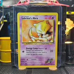 Sabrina's Abra Gym Heroes Pokemon TCG 91/132 Unlimited Common - Image 1