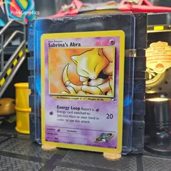 Sabrina's Abra Gym Heroes Pokemon TCG 91/132 Unlimited Common - Image 2