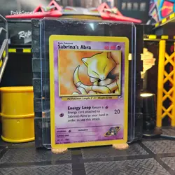 Sabrina's Abra Gym Heroes Pokemon TCG 91/132 Unlimited Common - Image 3