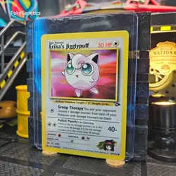 Erika's Jigglypuff Gym Challenge Pokemon TCG 69/132 Unlimited Common - Image 2